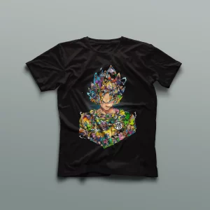 Camiseta Personalizada Goku Collage